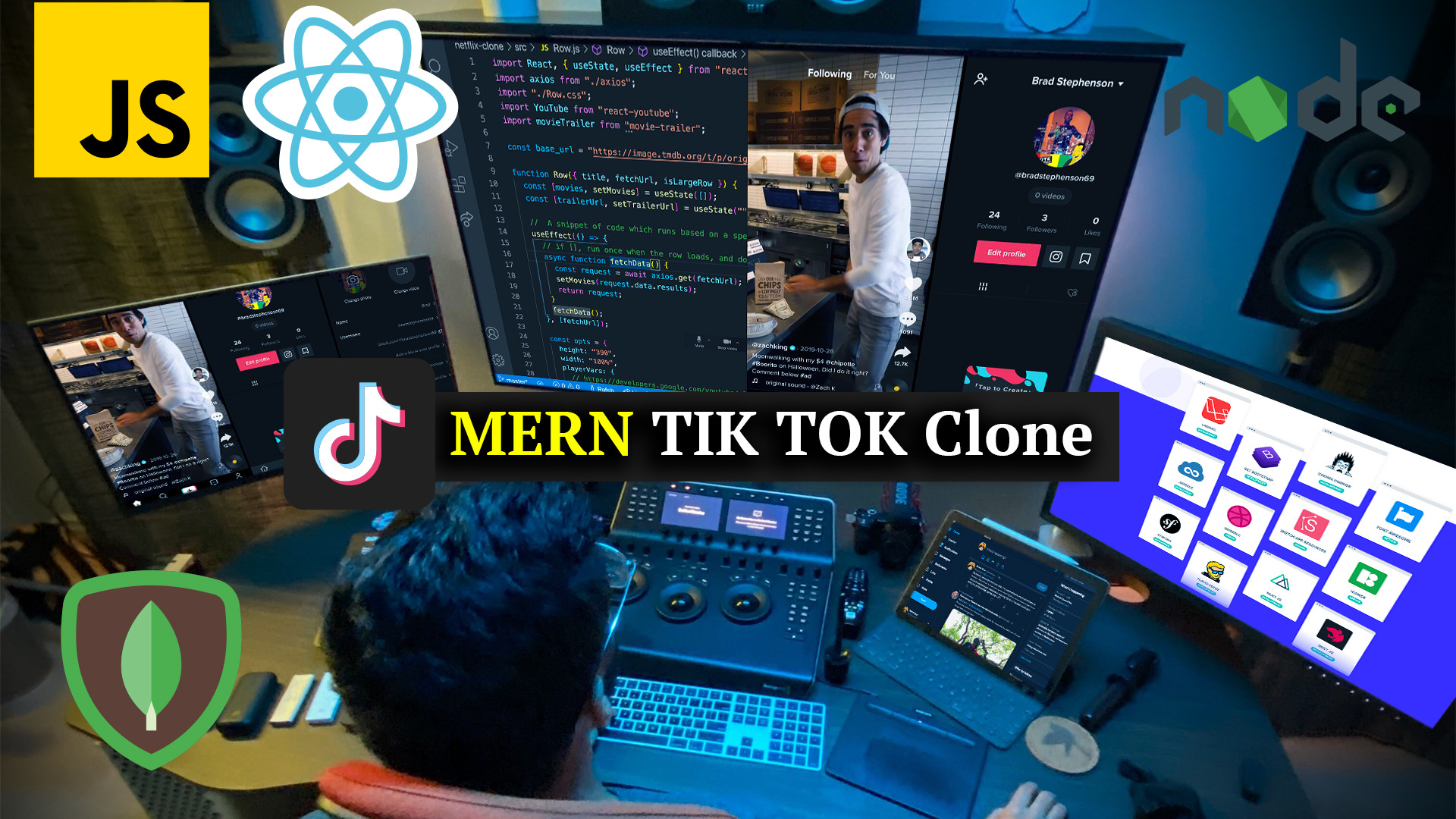 MERN Stack TikTok Clone